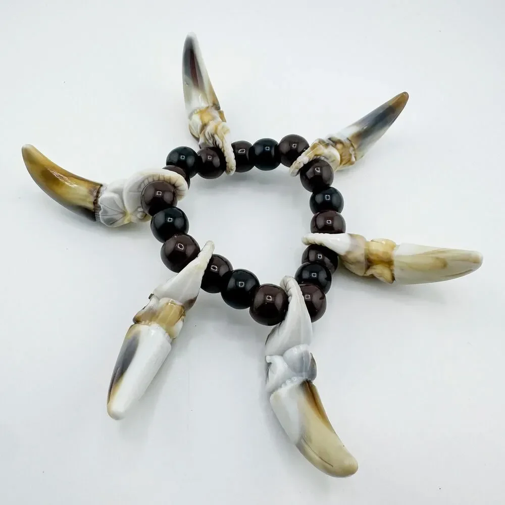 Safari Witch Doctor Elephant Stretch Bracelet Costume Cosplay Fun